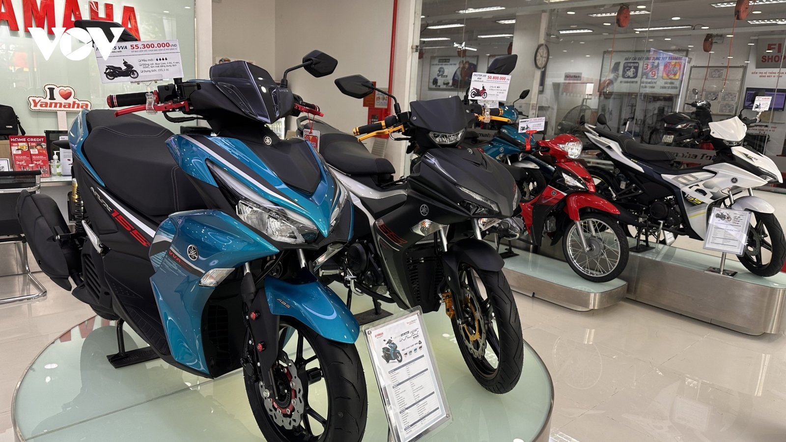 Bảng giá xe máy Yamaha tháng 9/2023: Hỗ trợ phí đăng ký xe